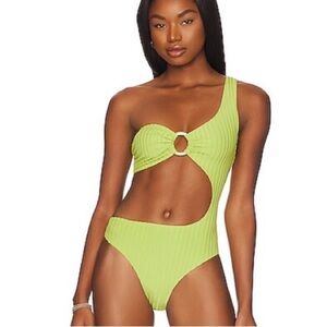Solid & Striped Astrid One Piece in Kiwi